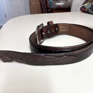 Ariat western belt size 42
